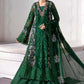 MARIA. B UNSTITCHED MBROIDERED BD-3008- Emerald Green