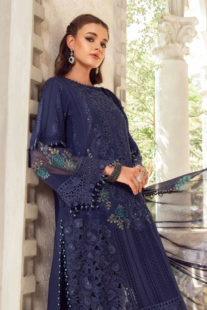 Maria B 3 Piece - Unstitched Suit | EID LAWN-24-09