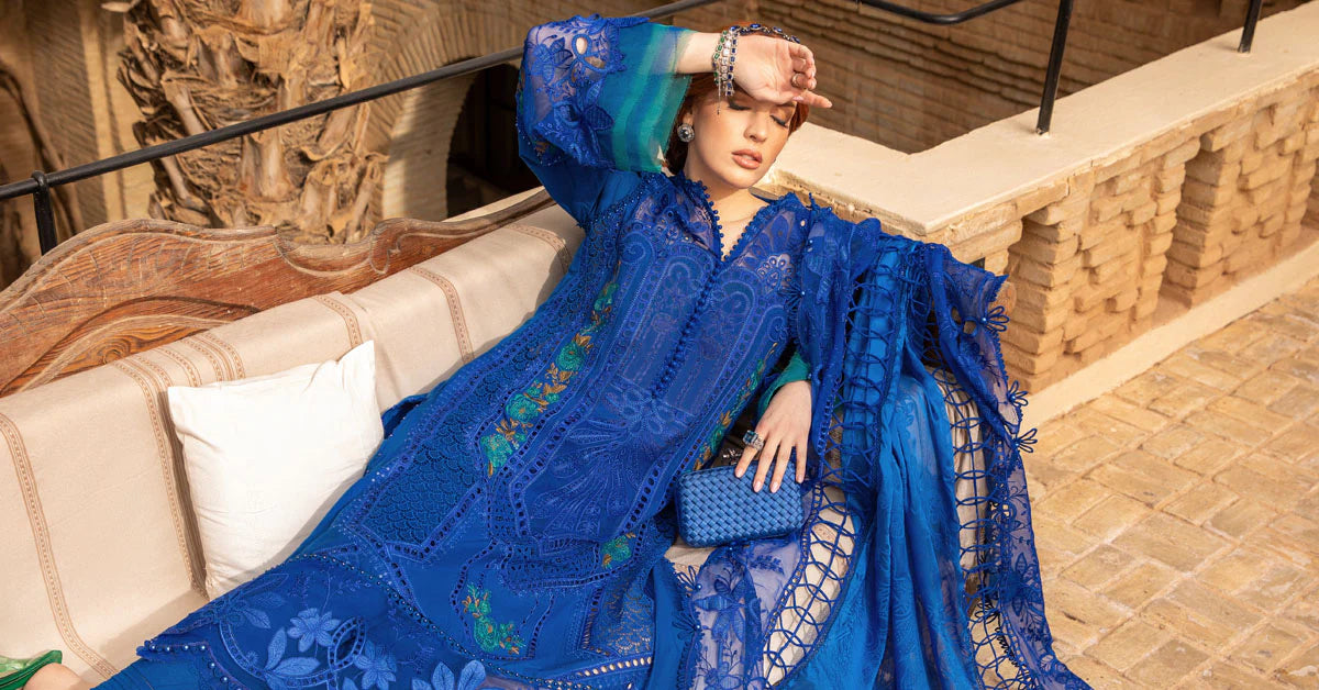 Maria B Eid Collection Unstitched Luxury Lawn D-2404-B