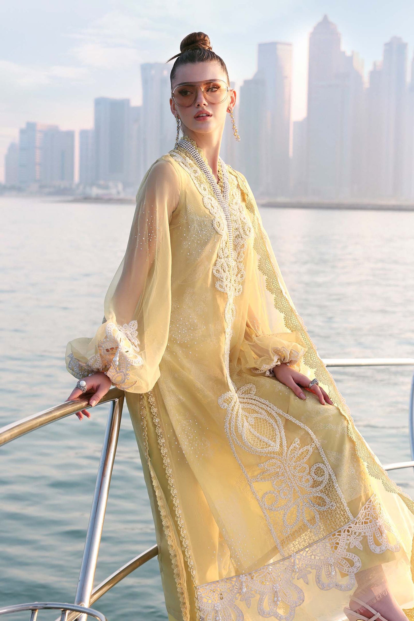 Maria B Eid Collection Unstitched Luxury Lawn D-2604-A