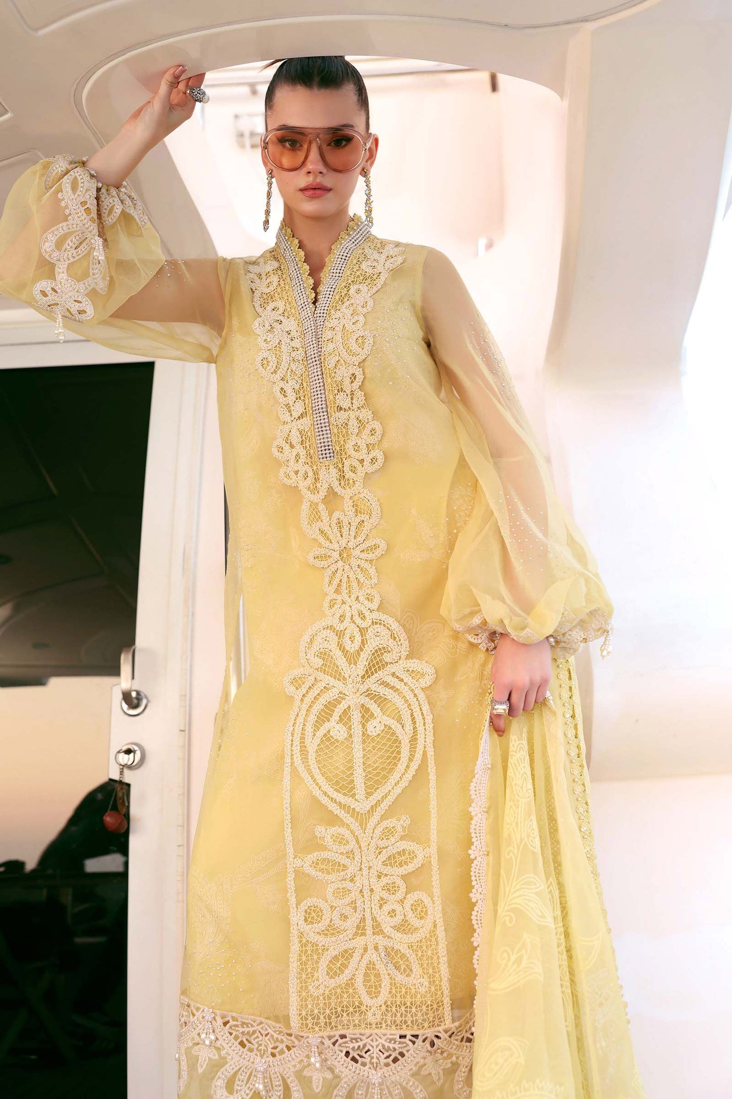 Maria B Eid Collection Unstitched Luxury Lawn D-2604-A