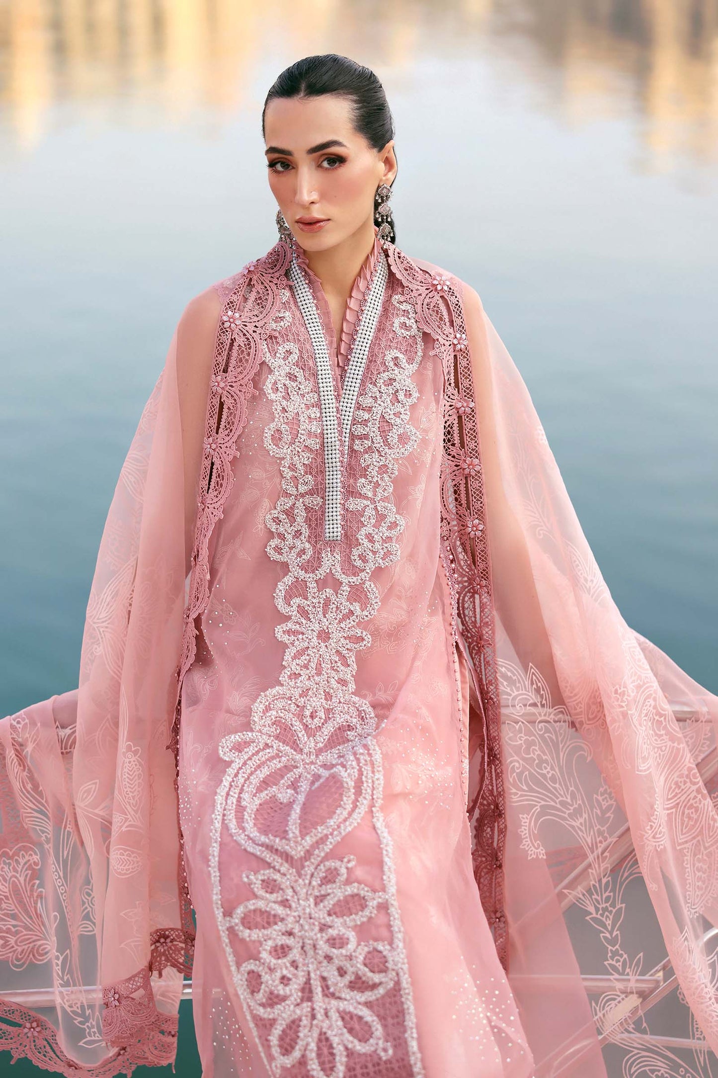 Maria B Eid Collection Unstitched Luxury Lawn D-2604-B