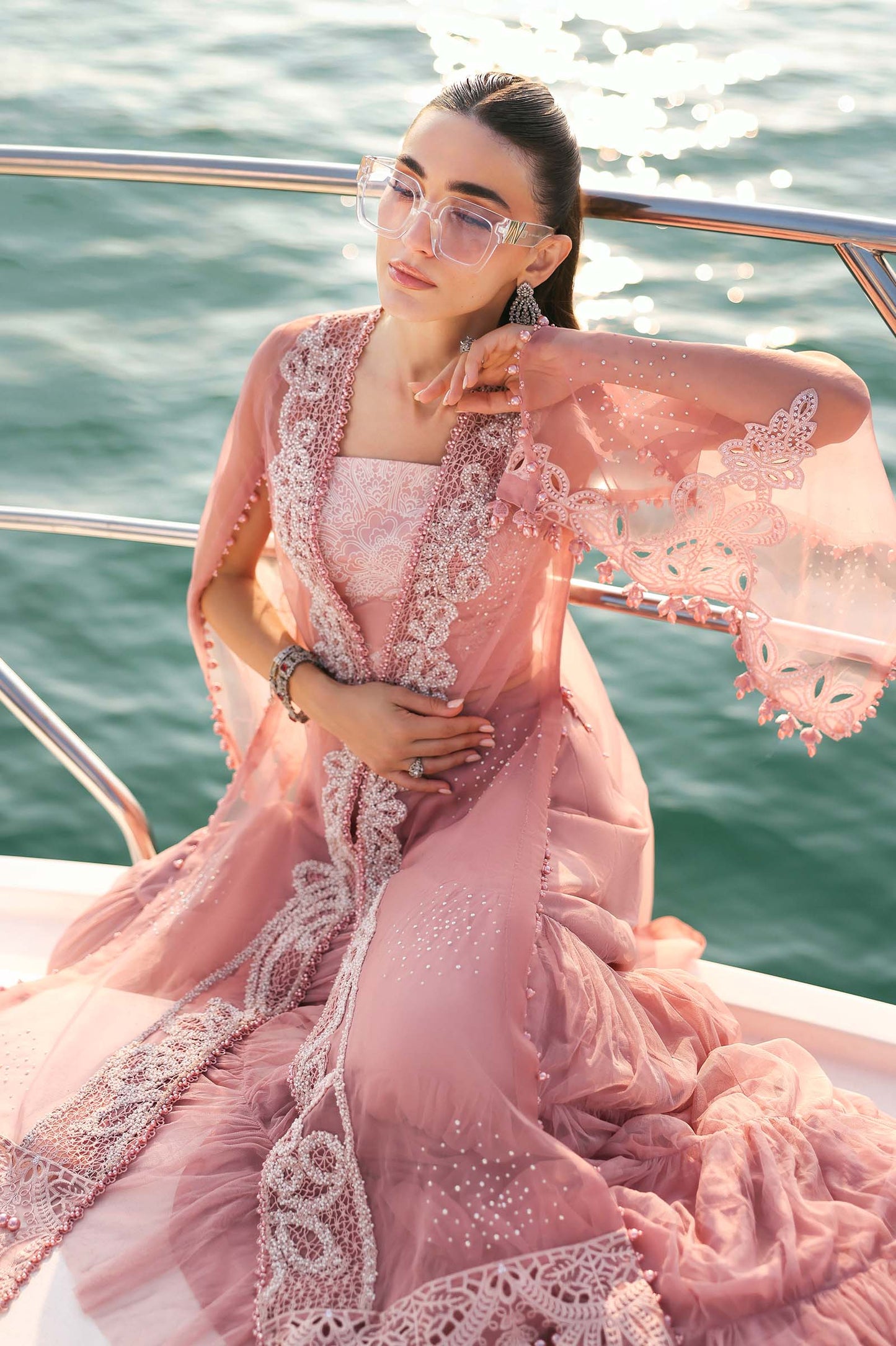 Maria B Eid Collection Unstitched Luxury Lawn D-2604-B