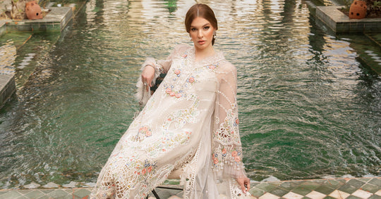 Maria B Eid Collection Unstitched Luxury Lawn D-2405-A