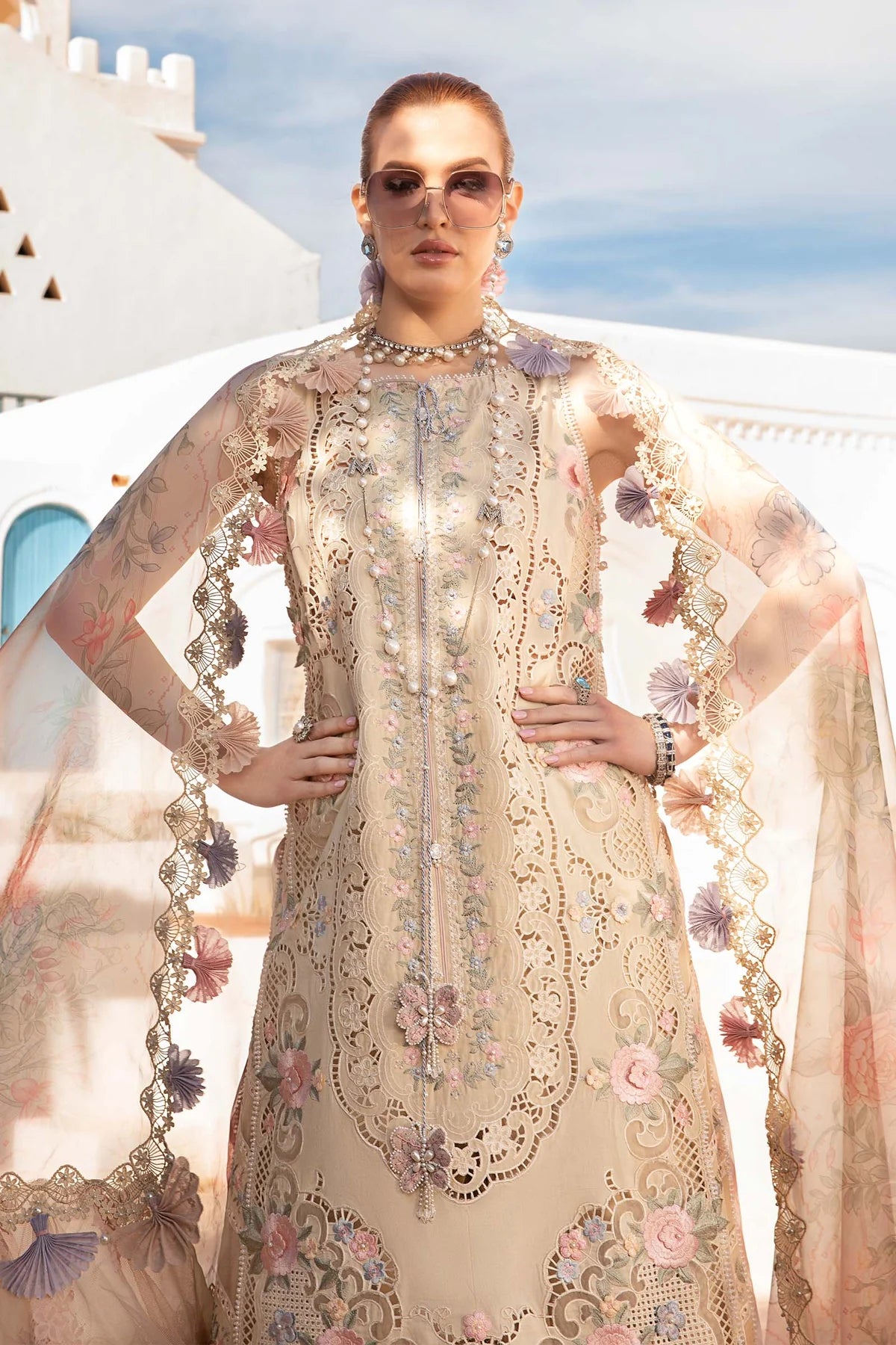 Maria B Eid Collection Unstitched Luxury Lawn D-2406-B