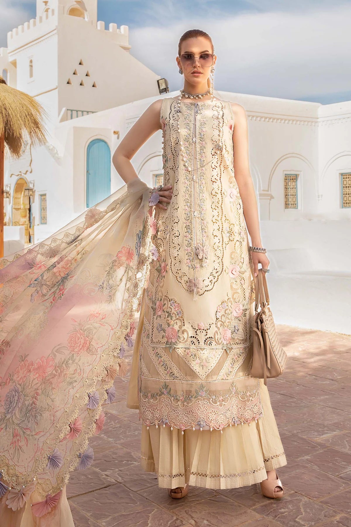 Maria B Eid Collection Unstitched Luxury Lawn D-2406-B