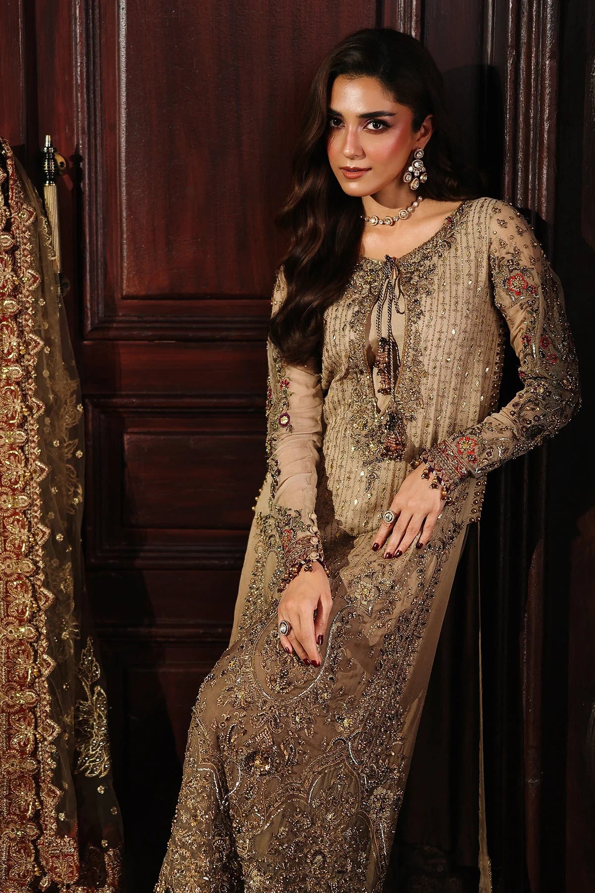 Charizma Dastan-e-Jashan Luxury Chiffon Unstitched 3Pc Suit DJW5-02