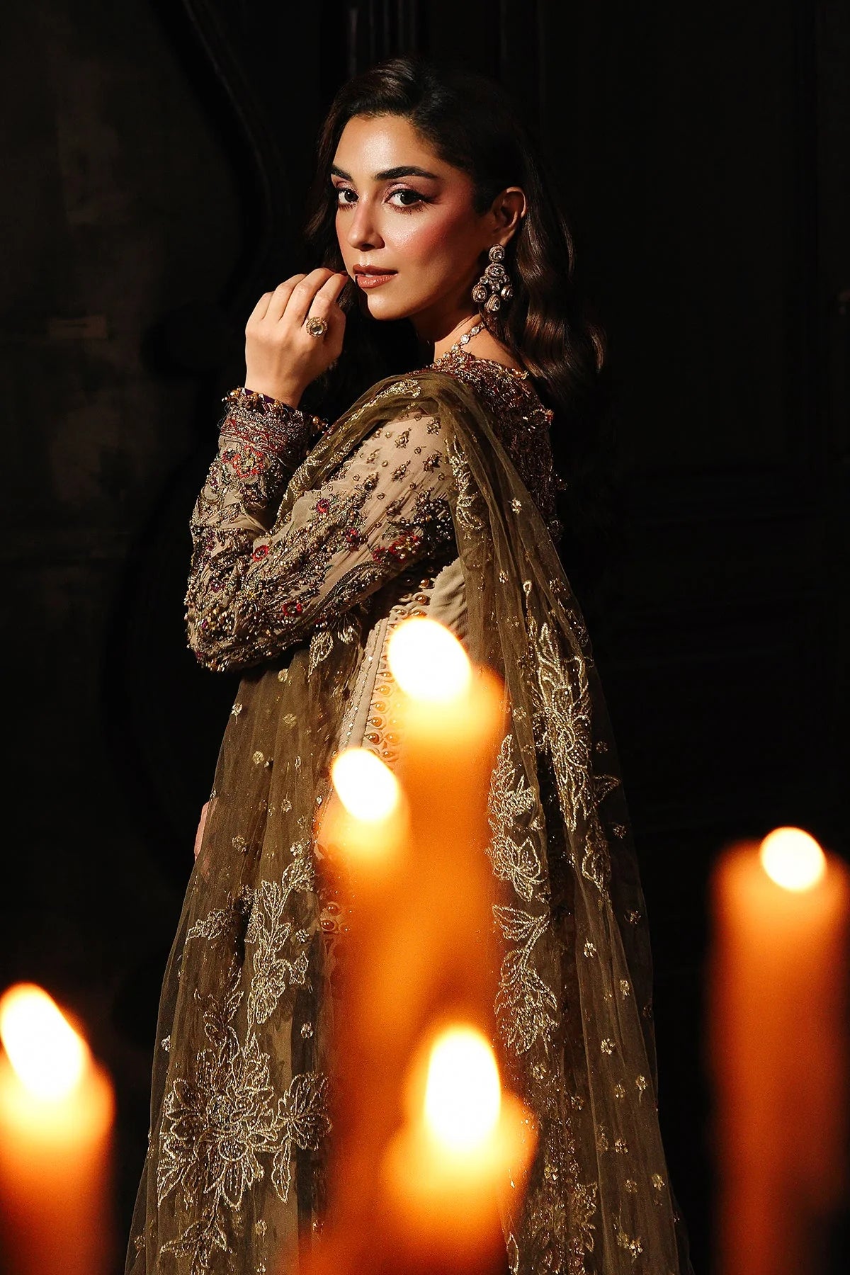 Charizma Dastan-e-Jashan Luxury Chiffon Unstitched 3Pc Suit DJW5-02