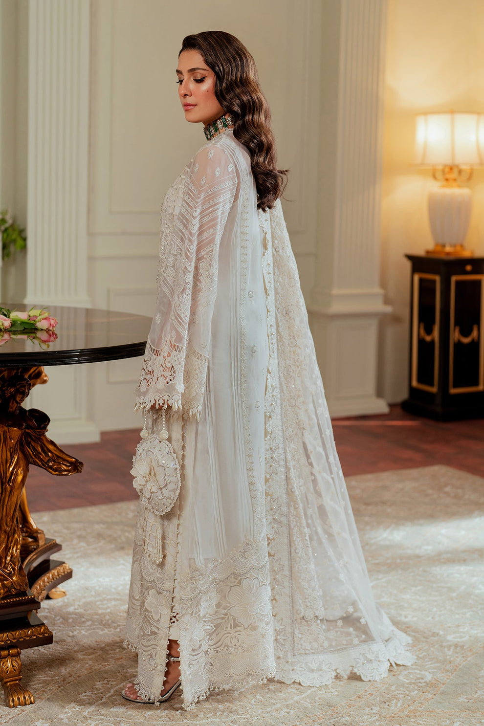 Baroque Chantelle EMBROIDERED CHIFFON CH13-02