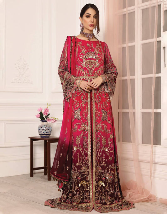 Emaan Adeel Embroidered Luxury Chiffon LR-05-Lamour