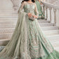 MARIA. B UNSTITCHED MBROIDERED BD-2803-Aqua