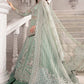 MARIA. B UNSTITCHED MBROIDERED BD-2803-Aqua