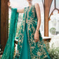 MARIA. B UNSTITCHED Embroidered | BD-2806 | Sea Green