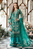 MARIA. B UNSTITCHED Embroidered | BD-2806 | Sea Green