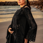 Rang Rasiya - Black Laser Embroidered Ayla's Atelier