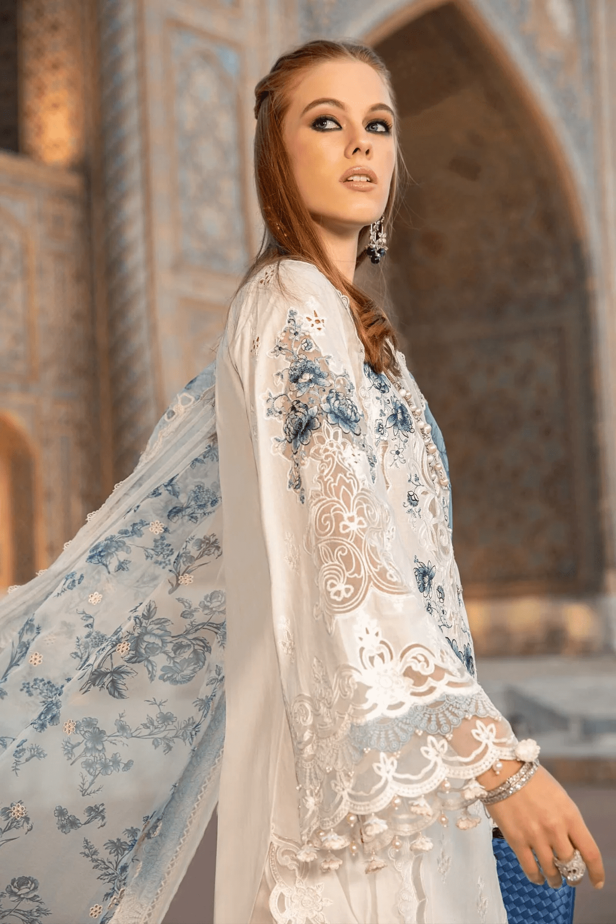 Maria B Unstitched Lawn D2315-A