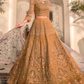 Maria. B MBROIDERED Heritage Edition’23 Mustard BD-2606