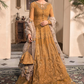 Maria. B MBROIDERED Heritage Edition’23 Mustard BD-2606