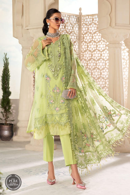 MariaB – Chiffon – MPC-22-207-Lime Green