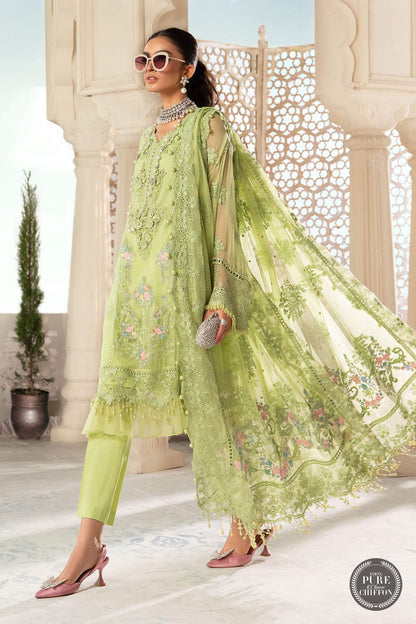 MariaB – Chiffon – MPC-22-207-Lime Green