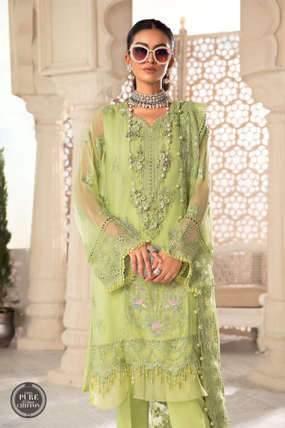 MariaB – Chiffon – MPC-22-207-Lime Green