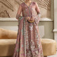 Maria B Embroidered Chiffon MPC-25-105-Tea Pink