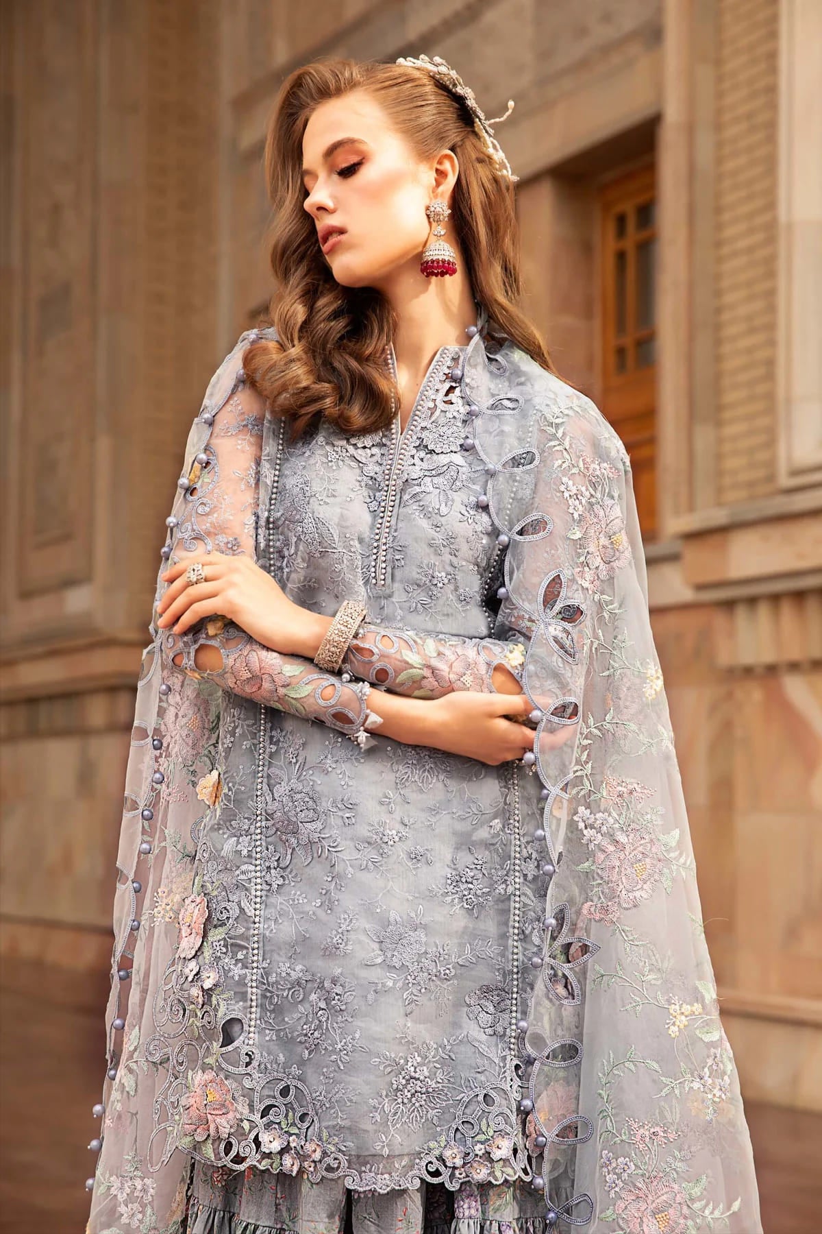 Maria B Unstitched Lawn D-2304-B