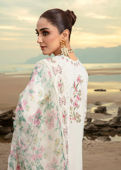 Saira Shakira by Crimson Luxury Lawn24 D4B Dove's Song - Cloud