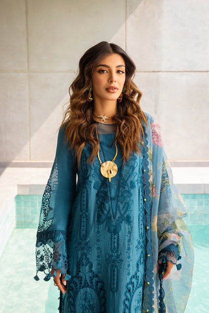 Saira Rizwan Luxury Lawn Sapphire Srll24-07