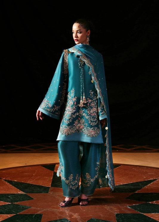 Hussain Rehar Unstitched Festive'25 "Verta"