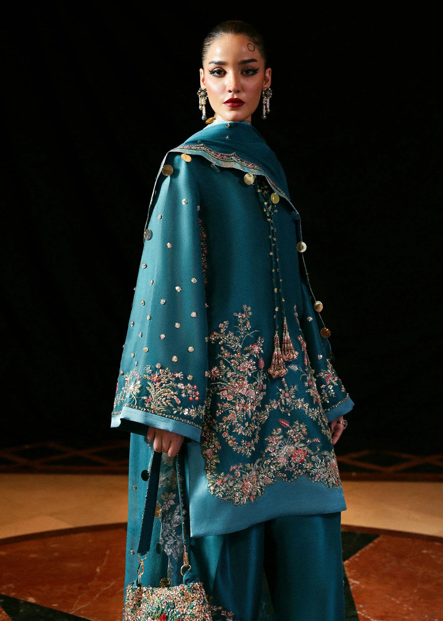 Hussain Rehar Unstitched Festive'25 "Verta"