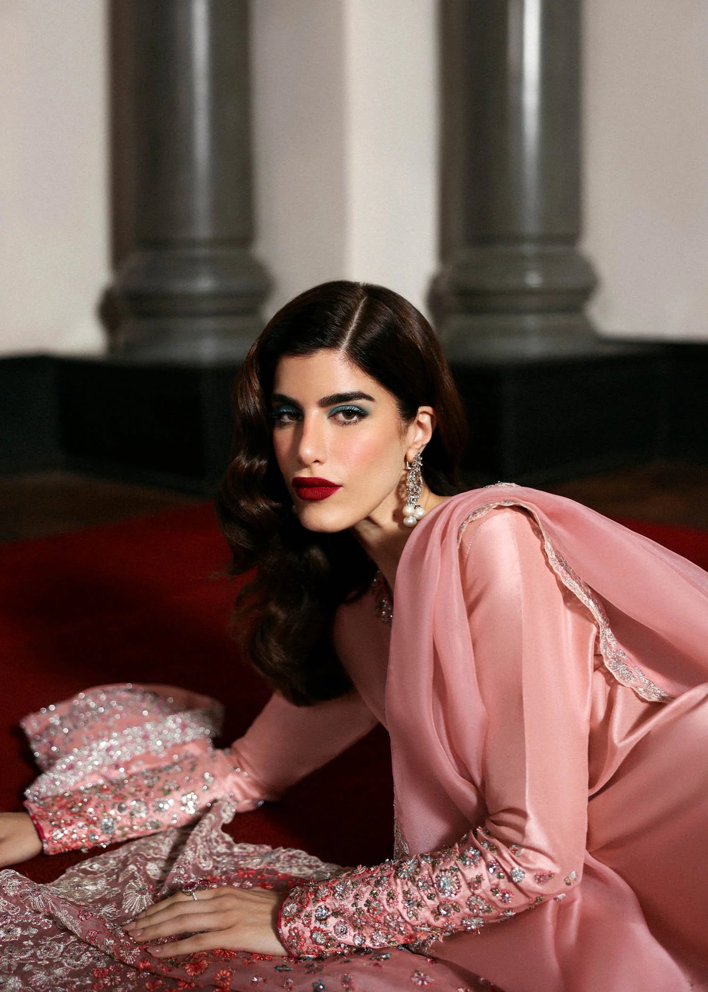 Hussain Rehar Unstitched Festive'25 "Evara"