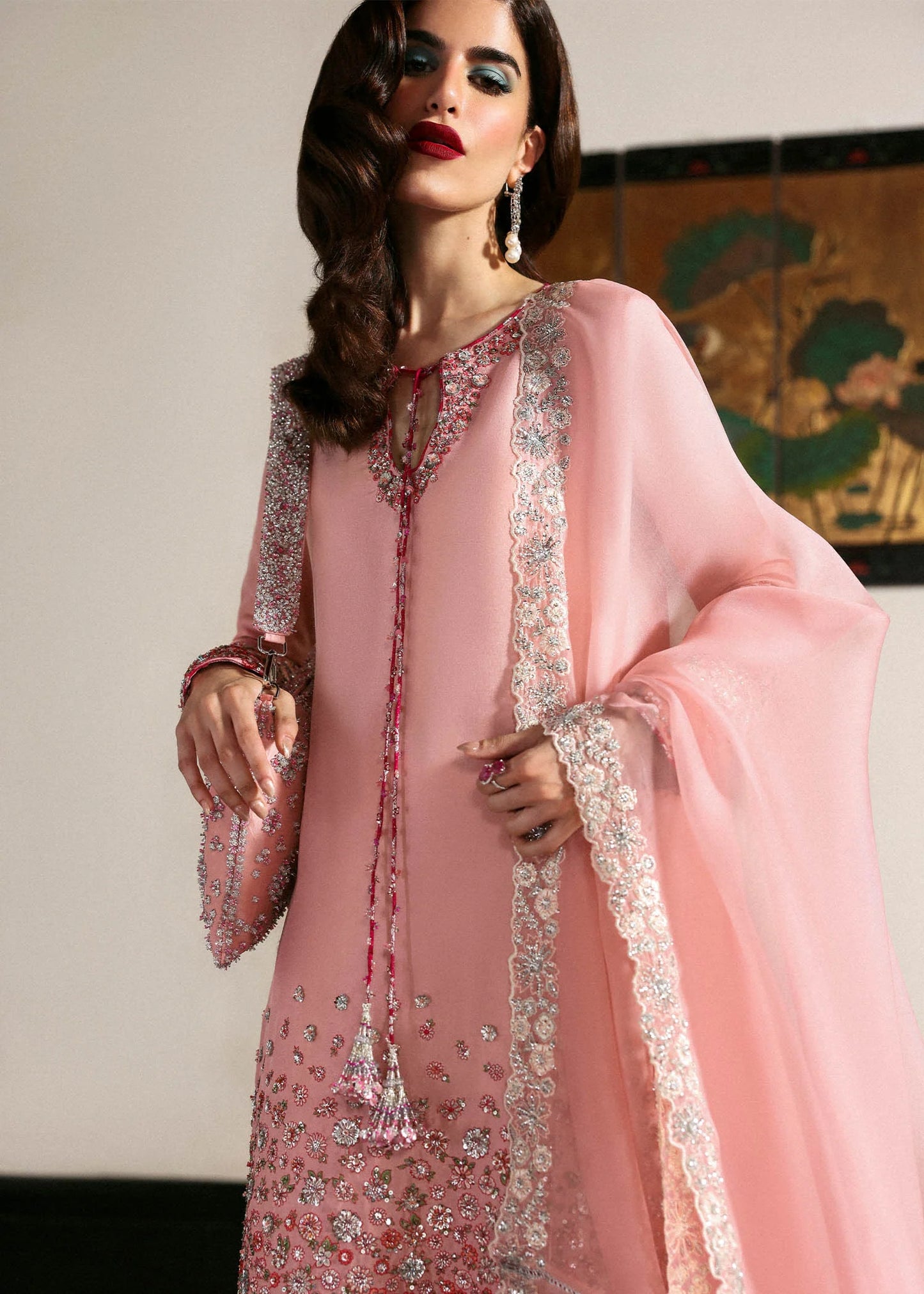 Hussain Rehar Unstitched Festive'25 "Evara"