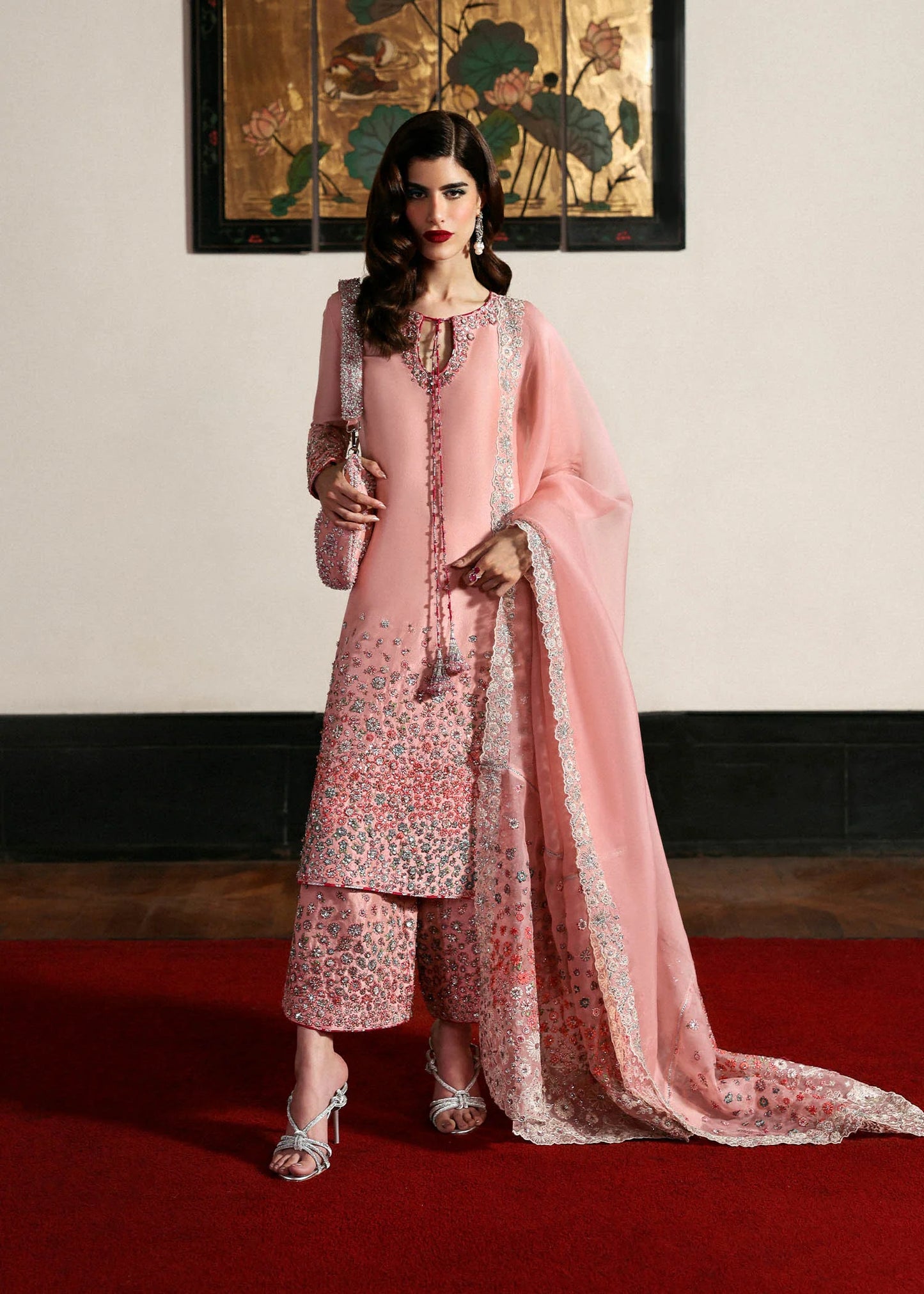 Hussain Rehar Unstitched Festive'25 "Evara"